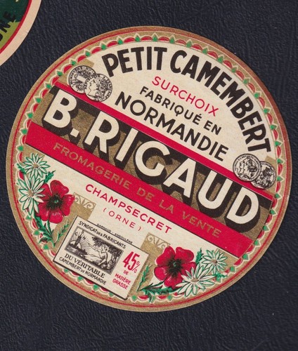 Ancienne petite étiquette