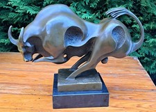 GRAND TAUREAU DE COMBAT BRONZE