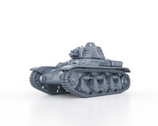 WWII - FRENCH RENAULT CHAR R35 - 1/48 1/56 1/72 1/87 1/100 3D PRINTED