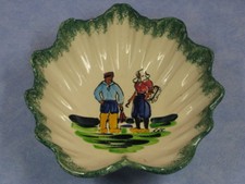 Saladier coquillage signée