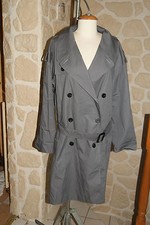 Trench gris bleu taille M