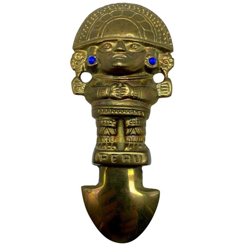 Brass peru decor machu - decor/machu, picchu