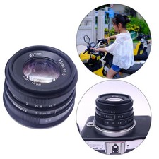 Objectif mini 35 mm f/1,6 APS-C pour appareils photo Micro 4/3 G3 G5 G7 G9 GF3