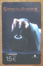 MOBICARTE ORANGE SEIGNEUR DES ANNEAUX SPÉCIMEN MBC MOBI TELECARTE PHONE CARD