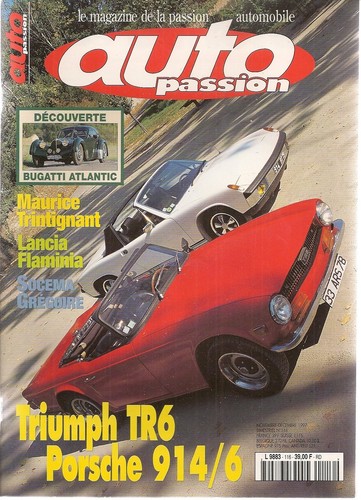 Auto passion 116 triumph tr6 - passion,