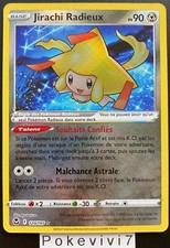 Carte Pokemon JIRACHI RADIEUX 120/195 Epée et Bouclier 12 EB12 FR NEUF