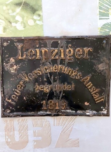 Ancienne plaque années