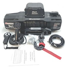 Treuil  Xtrem Black Edition ? 5900 kg ? IP68 ? Corde synthétique + Télé commande