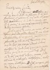 ✒ L.A.S Georges-Eugène FAILLET dit FAGUS poète symboliste à Elie FAURE