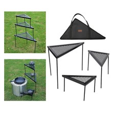 Durable Triangle Net Table avec Storage Bag pour Outdoor Backpacking Camping
