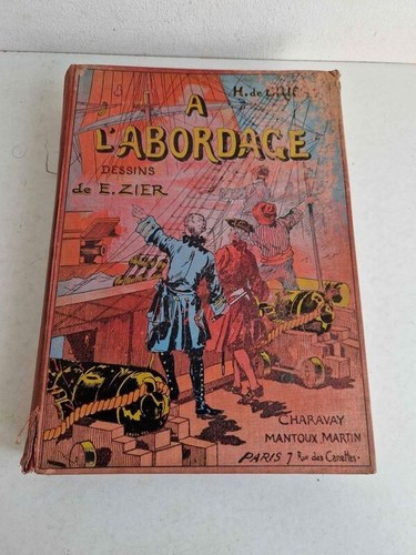 Livre ancien abordage - ancien, "a