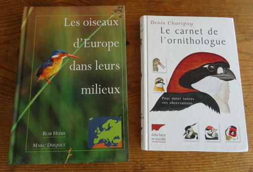 Lot deux livres les - lot, oiseaux