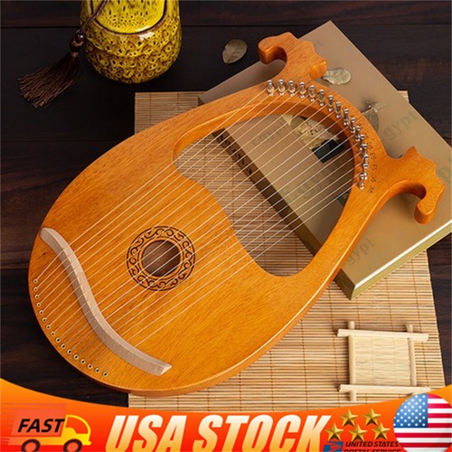 Vintage strings lyre harp - vintage,