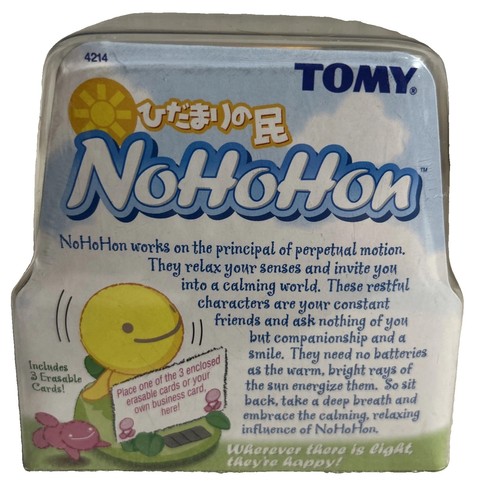 Tomy nohohon solar powered - nohohon,