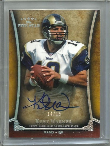 Kurt warner 2011 topps - warner, five