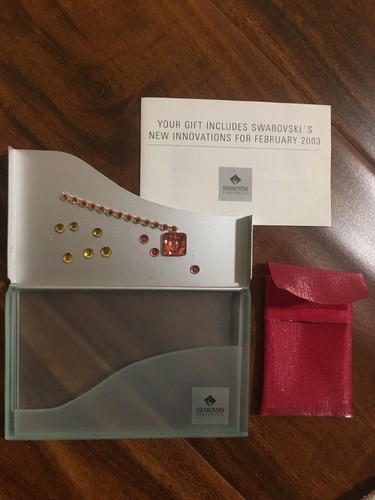 Swarovski business card holder - business,