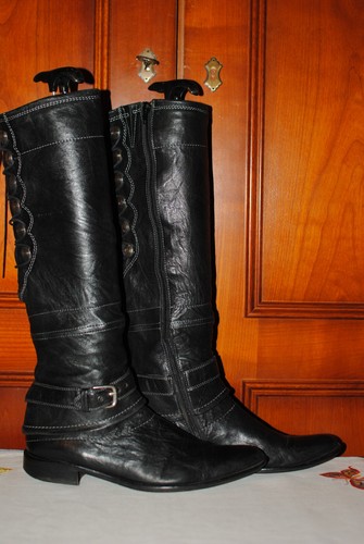 Bottes femme noir tout - bottes,, noir,