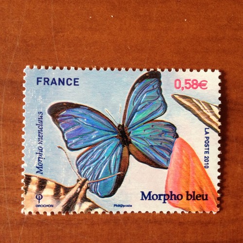 France 4498 papillon - **,