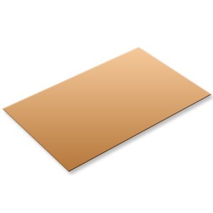 Plaque cuivre format - de,