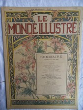 Le Monde illustré n°1989 du