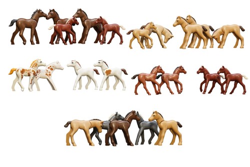 Playmobil gros lot - , poulain