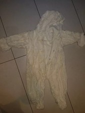 next combinaison de neige bébé 3 à 6 mois tout en un douillet orteils manteau crème hiver che