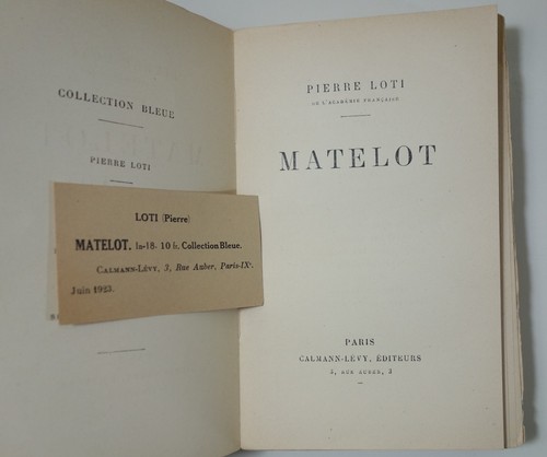 Pierre loti matelot - loti,