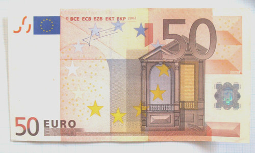 Billet euros jean claude - de, 50