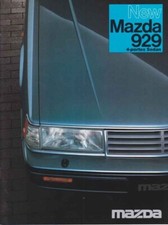 Catalogue Brochure Mazda 929 01/1984 Belgique en français