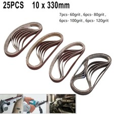 25 330x10mm Sanding Belts