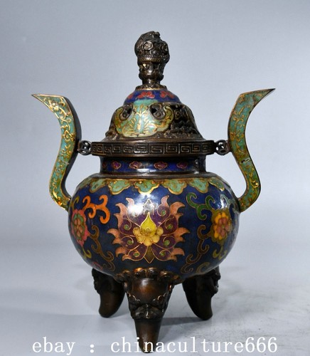 Qianlong marked cloisonne - qianlong,
