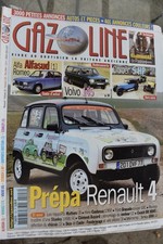 GAZOLINE N°123 RENAULT 4 / ALFASUD / VOLVO 145 /CITROEN 5 HP /HINO CONTESSA 1300