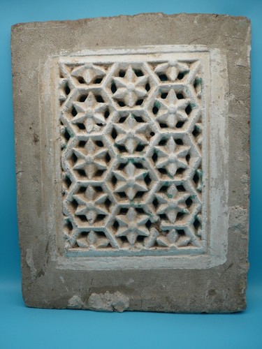 Ancien jali moucharabieh - /,