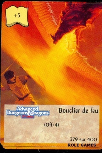 Spellfire 379 400 bouclier - 379/400,