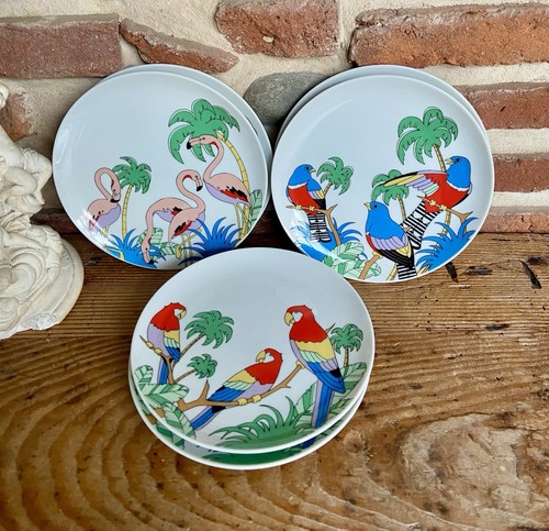 Années vintage assiettes - 80,