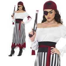 Costume De Pirate Pour Femme Pirates Boucanier Caraïbes Tenue De Fête