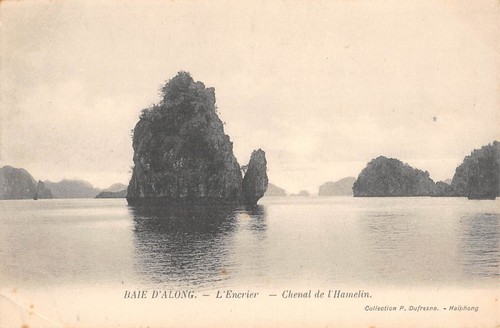 Cpa asie baie along - cpa, d'along