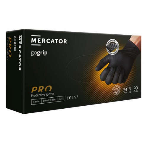 Gant nitrile noir taille - nitrile,, noir,