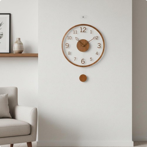 Horloge murale balancier - horloge,