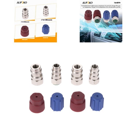 Aupoko kit adaptateur r12 r22 - adaptateur,