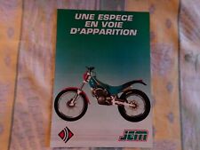 prospectus JCM moto de trial