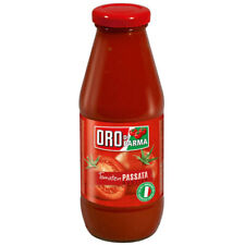 Oro Di Parme Passata Rustica Purée Tomates Dans Le Verre Bouteille 400g