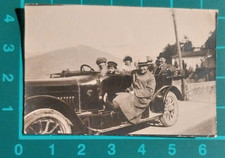 Photo De Famille Sur Voiture D'Époque Début 1900 ( F 36 )
