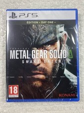 METAL GEAR SOLID DELTA SNAKE EATER DAY ONE EDITION PS5 FR NEW (GAME IN ENGLISH/F