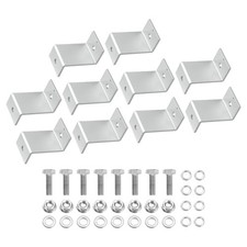 10 Supports Z Alliage Alu 55mm