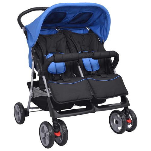 Vidaxl poussette jumelle - vidaxl, en