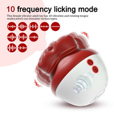 Vibrateur Langue Lécher Clitoris Femmes Jouets Sexuels Stimulateur Oral Massage