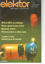 ELEKTOR N°52 THERMOMETRE LCD / CONVERTISSEURS PR BLU / THERMOSTAT EXTERIEUR