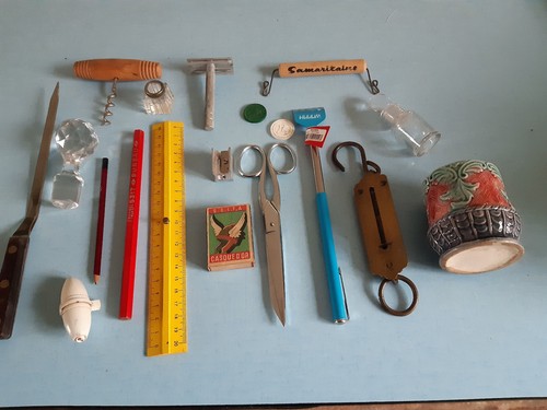 Lot objets brocante - lot, de