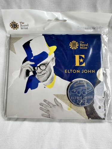 Elton john coin royal mint - elton,
